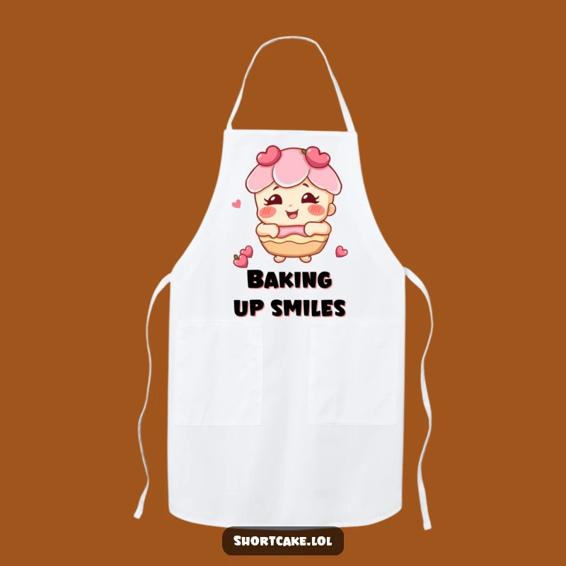 Funny Giggling Shortcake Apron: Bake with Giggles, Perfect Funny Gift for Bakers