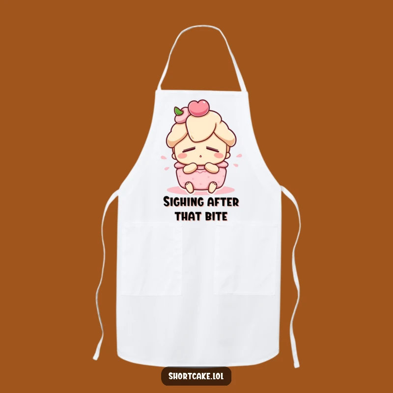 Funny Shortcake Apron: Bake with Sweet Satisfaction