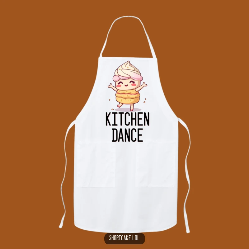 Funny Wobbling Shortcake Apron: Dance While You Cook!