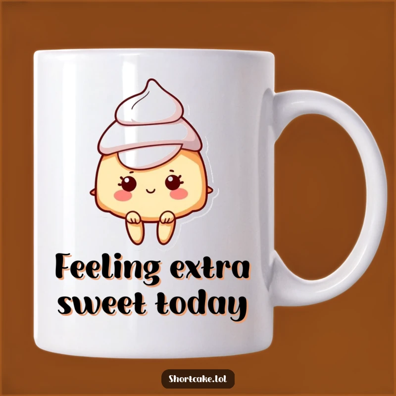 Funny Shortcake Cream Hat Mug: A Hilarious and Sweet Treat for Dessert Lovers