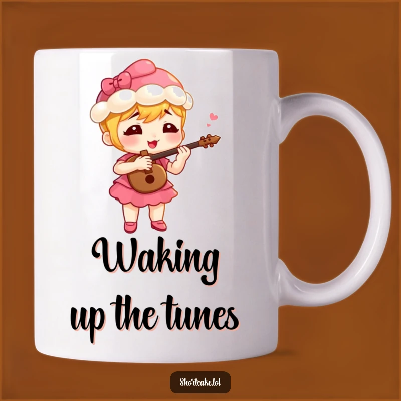 Funny Fife Playing Shortcake Mug: A Musical and Hilarious Treat for Fans