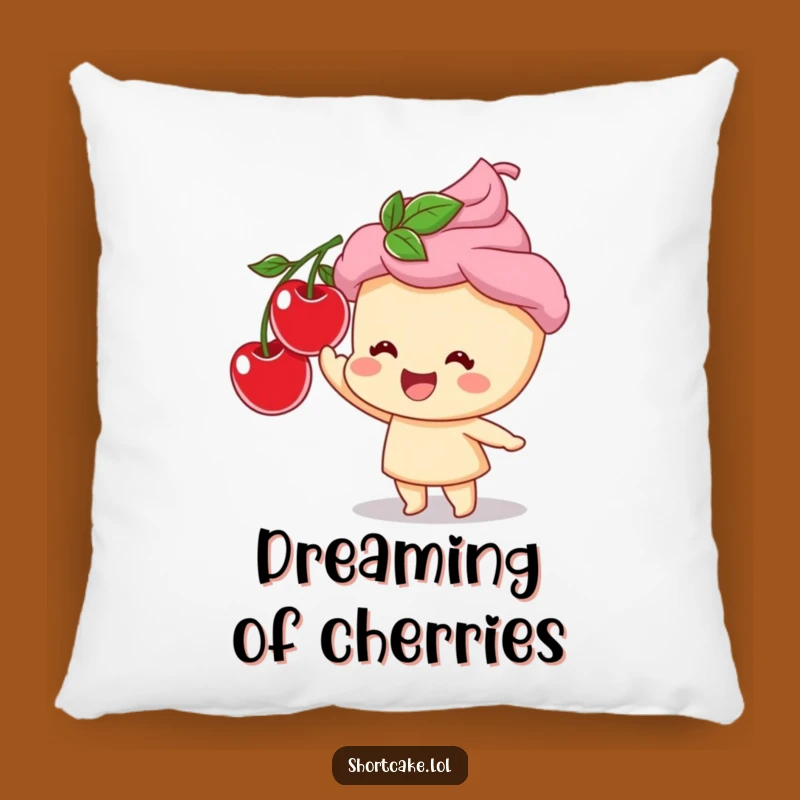 Cozy Shortcake Cherry Hug Pillow: Add Funny Sweetness and Comfort to Your Home