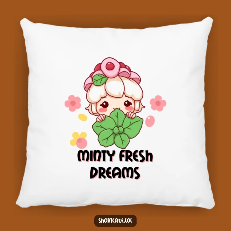 Funny Shortcake Peeking Pillow: Cozy Comfort with a Sweet Grin
