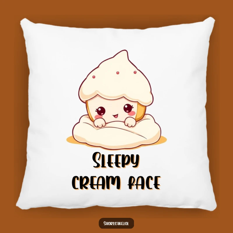 Soft Funny Shortcake Face Pillow: Cuddle Up with Comical Sweetness