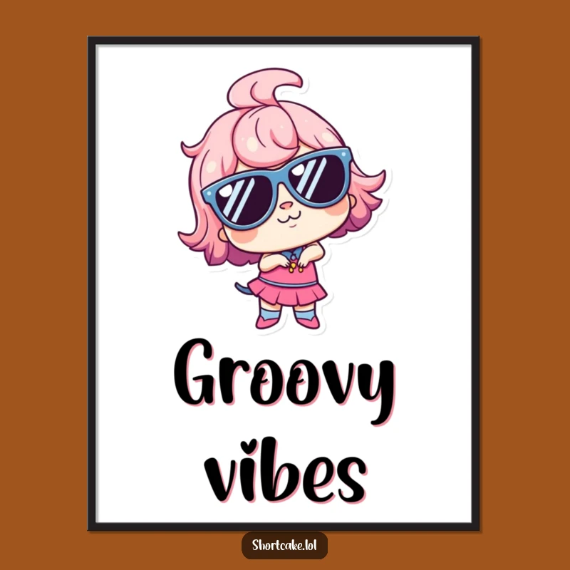 Funny Goofy Shortcake Poster: Add Cool Vibes to Your Walls