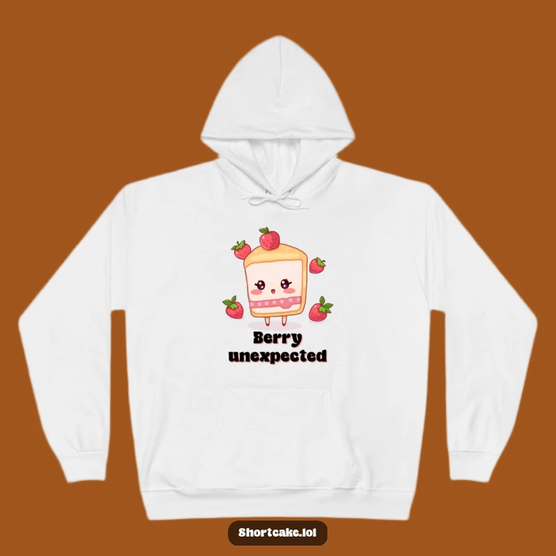Funny Surprised Shortcake Hoodie - Berry Surprise Cozy Gift
