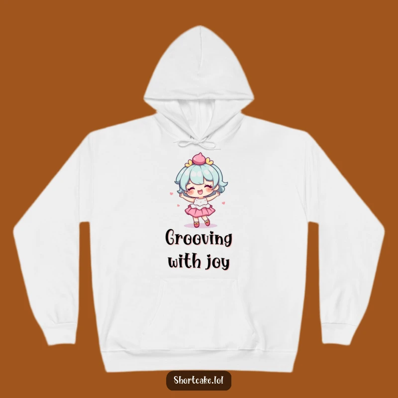 Funny Wobbly Shortcake Hoodie: Cozy Dance Party Comfort Gift