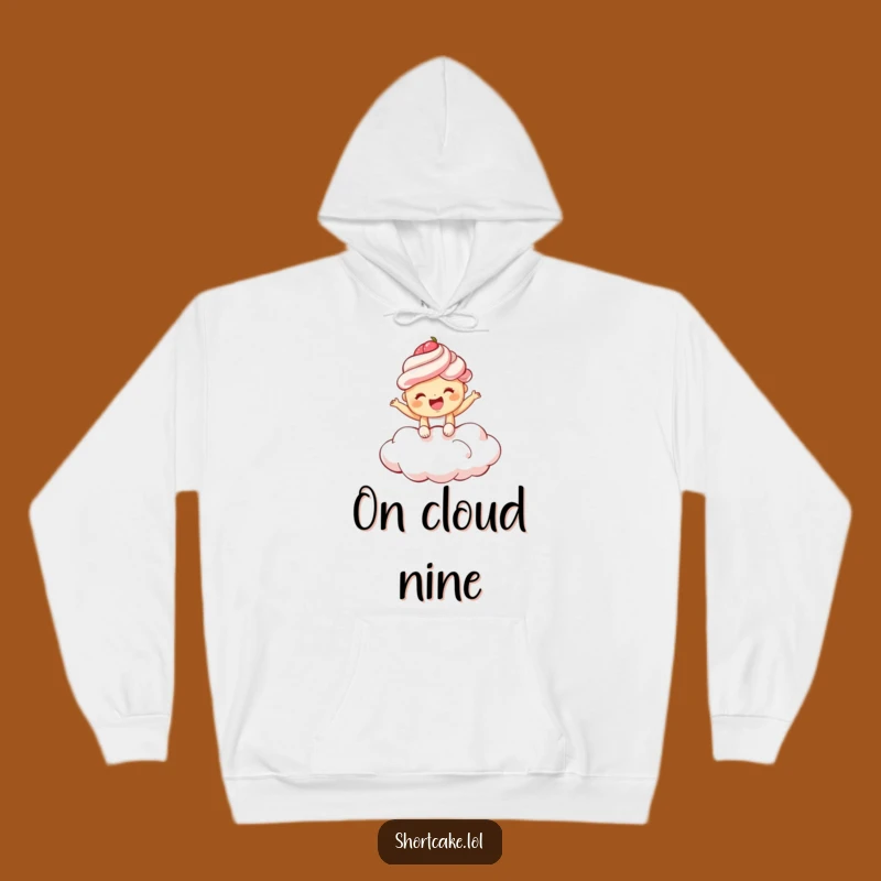 Funny Giggling Shortcake Hoodie: Heavenly & Joyful Gift for Treat Lovers
