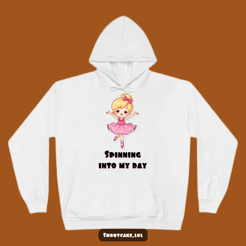 Cozy Shortcake Ballet Hoodie: Stay Warm with This Funny and Graceful Dance Apparel