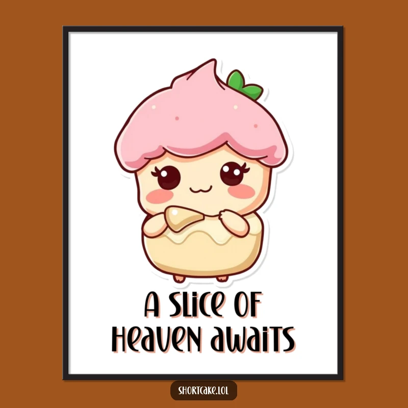 Charming Free Printable Wall Art: Sharing Shortcake, Sweet Downloadable Decor