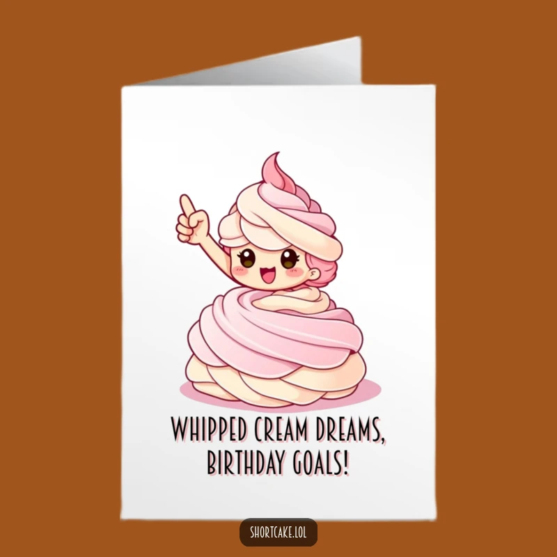 Free Printable Birthday Card: Triumphant Shortcake Victory Downloadable Gift