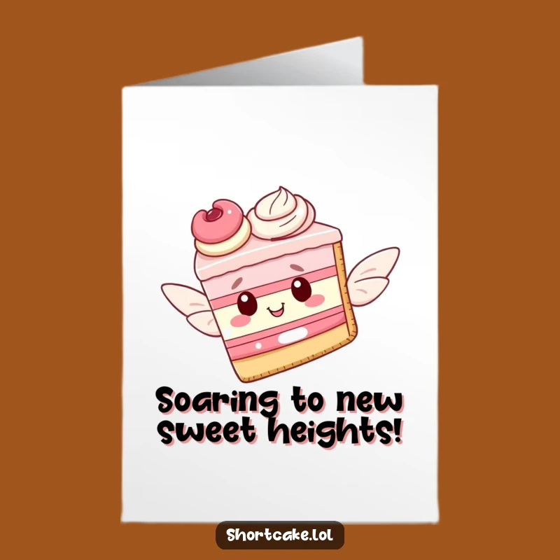 Soaring Shortcake Congrats Card: Free Printable - Celebrate New Heights!