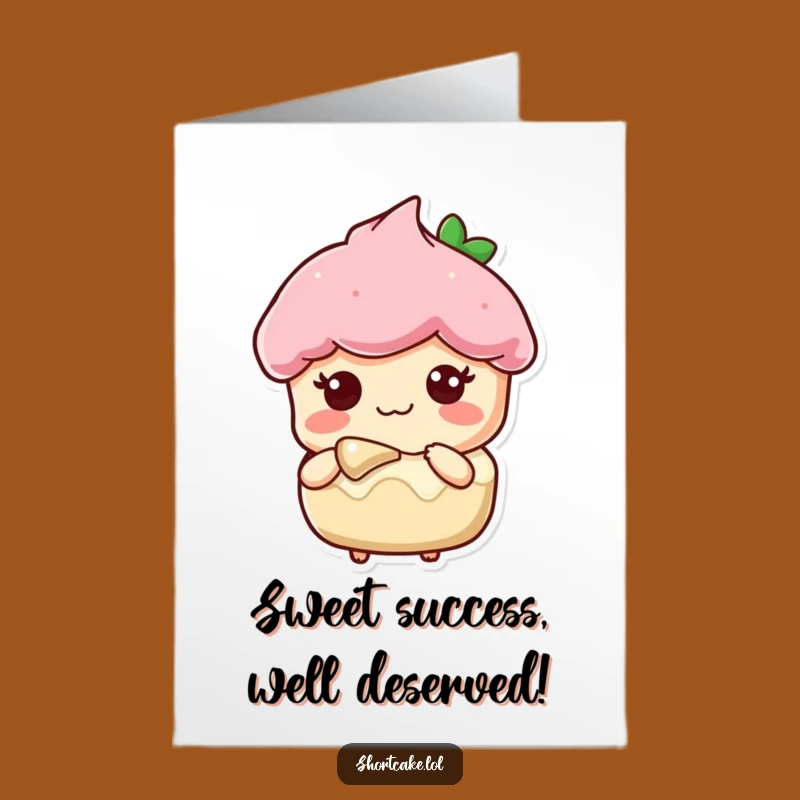 Generous Free Printable Congratulations Card: Shortcake's Kind Offer, Downloadable Sweet Wishes