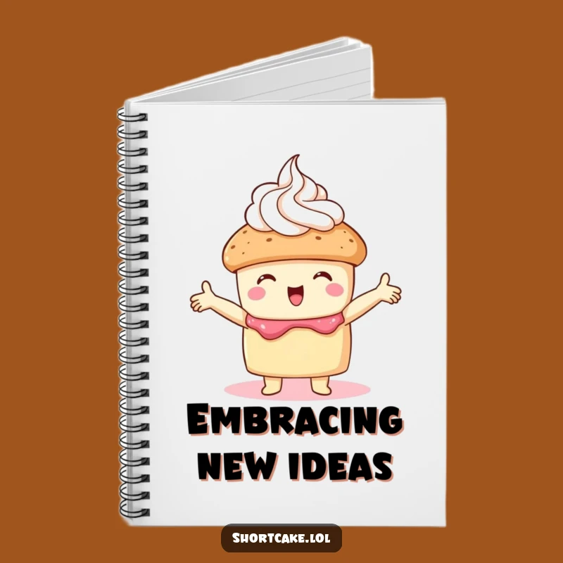 Funny Embracing Shortcake Notebook: Cozy Gift for Sweet Notes