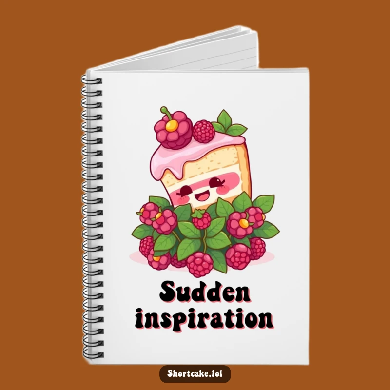 Funny Shortcake Surprise Notebook: Berry Bush Journal, Great Funny Gift for Notes