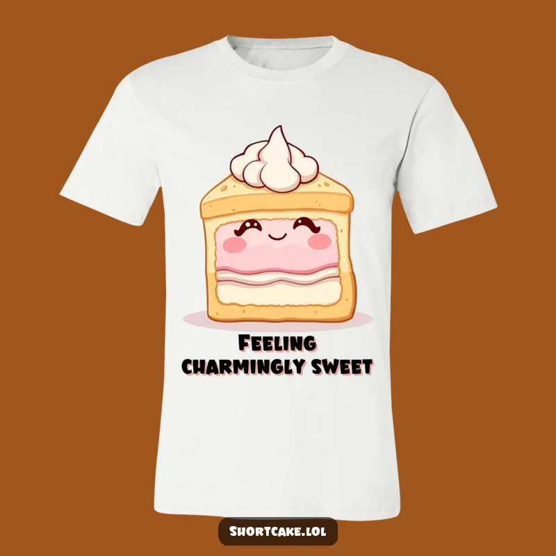 Funny Shortcake Wink T-Shirt: A Hilarious Gift for Playful People