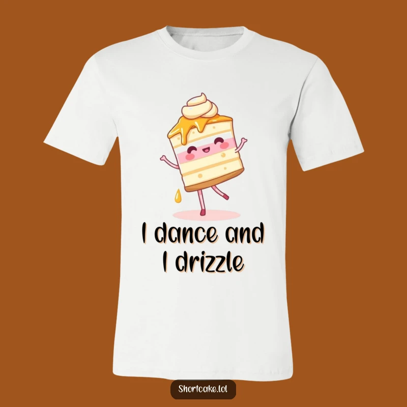 Funny Shortcake Pirouette T-Shirt: Hilarious Dessert Apparel for a Playful Wardrobe