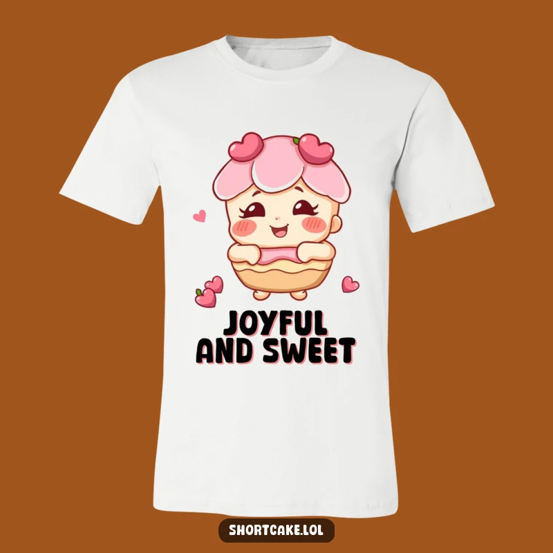 Funny Giggling Shortcake T-Shirt: Wear Your Happiness with This Sweet Funny Gift