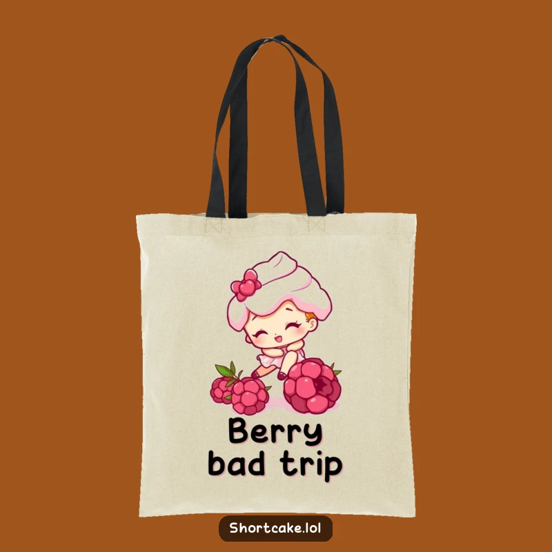 Funny Tripping Shortcake Tote Bag - Hilarious & Practical Accessory