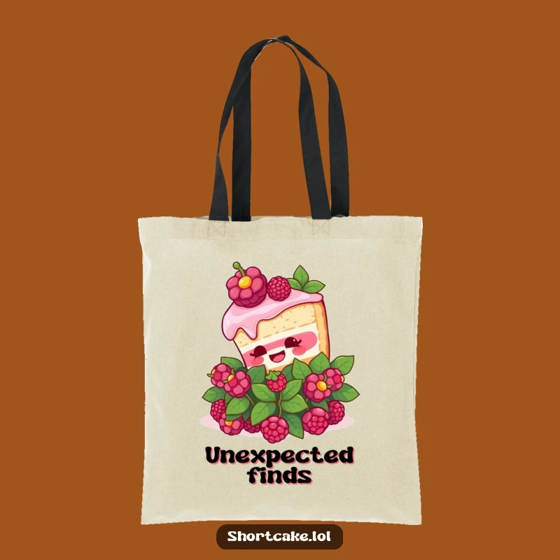 Funny Shortcake Surprise Tote Bag: Berry Bush Accessory, Ideal Funny Gift for Shoppers